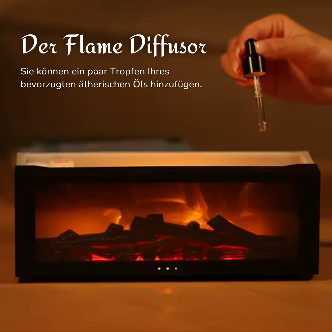 Flame Diffusor – 7-Farben LED & Luftbefeuchtung